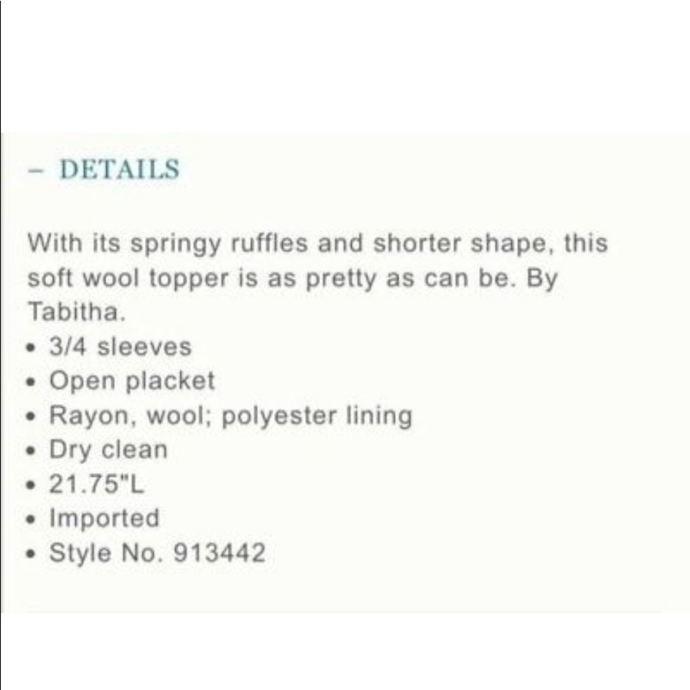 Cropped tabitha jacket - Picture 4 of 5